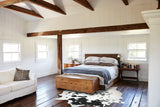 Black and White Cowhide Rug #B12445