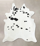 Black and White Cowhide Rug #B12448