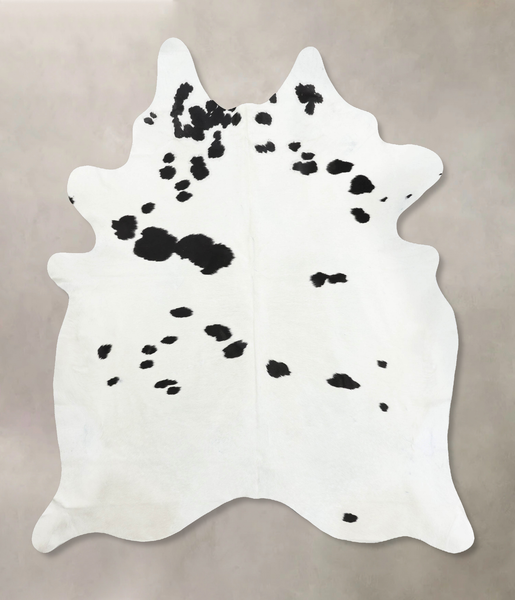 Black and White Cowhide Rug #B12448