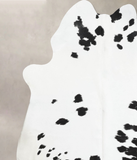 Black and White Cowhide Rug #B12464
