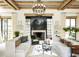 Black and White Cowhide Rug #B12464