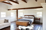 Black and White Cowhide Rug #B12465