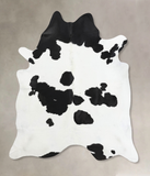 Black and White Cowhide Rug #B12477