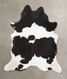 Black and White Cowhide Rug #B12513