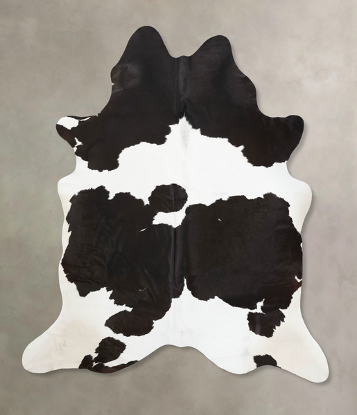 Black and White Cowhide Rug #B12513