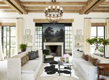 Black and White Cowhide Rug #B12517
