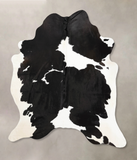 Black and White Cowhide Rug #B12526