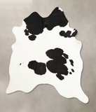 Black and White Cowhide Rug #B12528