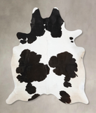 Black and White Cowhide Rug #B12598