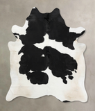 Black and White Cowhide Rug #B12599