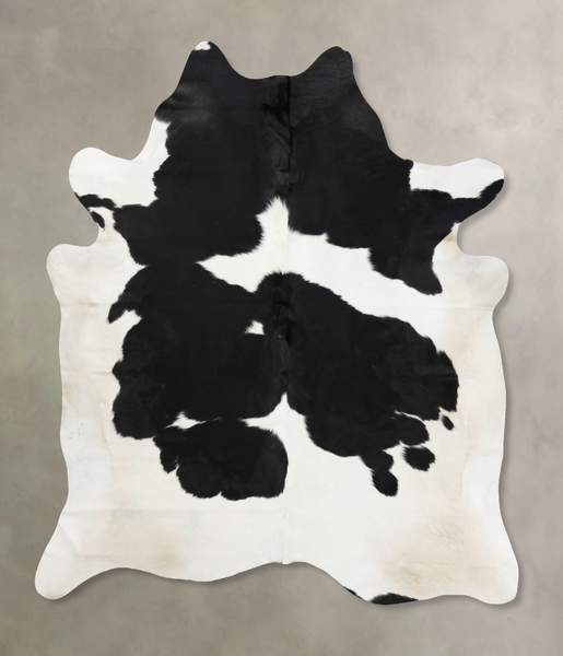 Black and White Cowhide Rug #B12599