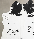 Black and White Cowhide Rug #B12600