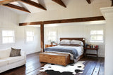 Black and White Cowhide Rug #B12601