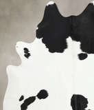 Black and White Cowhide Rug #B12607