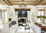 Black and White Cowhide Rug #B12607