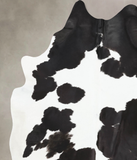 Black and White Cowhide Rug #B12615
