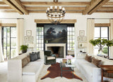Solid Brown Cowhide Rug #B12620