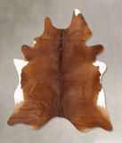 Solid Black Cowhide Rug #B12649