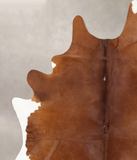 Solid Black Cowhide Rug #B12649