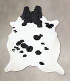 Black and White Cowhide Rug #B12652