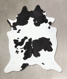 Black and White Cowhide Rug #B12653