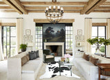 Black and White Cowhide Rug #B12653