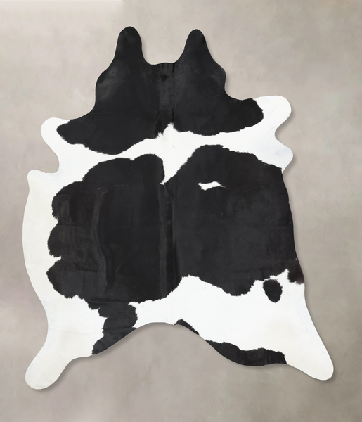 Black and White Cowhide Rug #B12655