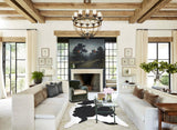Black and White Cowhide Rug #B12655