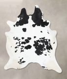 Black and White Cowhide Rug #B12657