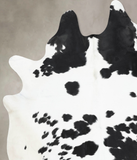 Black and White Cowhide Rug #B12657