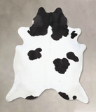 Black and White Cowhide Rug #B12658