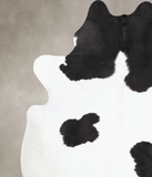 Black and White Cowhide Rug #B12658