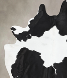 Black and White Cowhide Rug #B12659