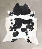 Black and White Cowhide Rug #B12663