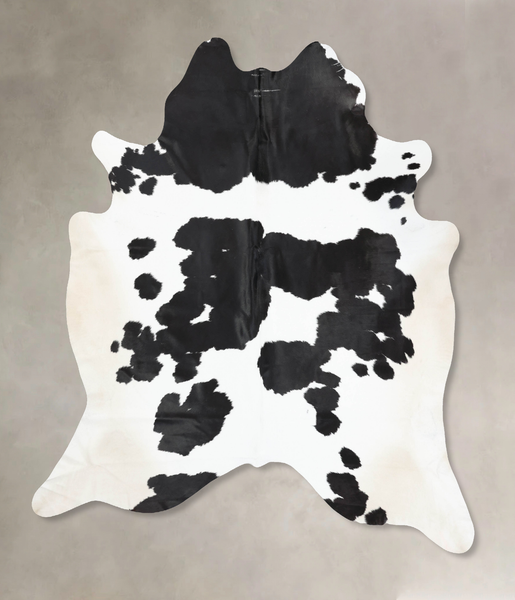 Black and White Cowhide Rug #B12663