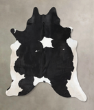 Black and White Cowhide Rug #B12666
