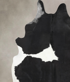 Black and White Cowhide Rug #B12668