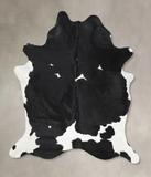 Black and White Cowhide Rug #B12669