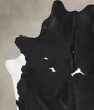 Black and White Cowhide Rug #B12669