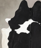 Black and White Cowhide Rug #B12673