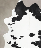 Black and White Cowhide Rug #B12675