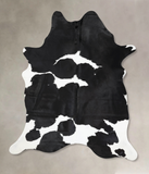 Black and White Cowhide Rug #B12676