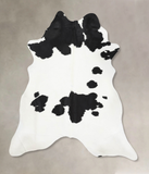 Black and White Cowhide Rug #B12679