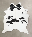 Black and White Cowhide Rug #B12680