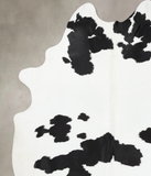 Black and White Cowhide Rug #B12680
