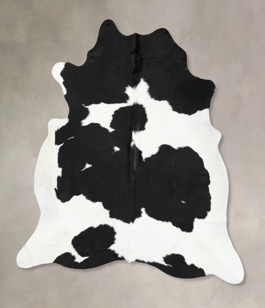 Black and White Cowhide Rug #B12682