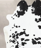 Black and White Cowhide Rug #B12683
