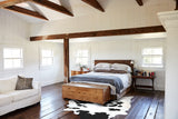 Black and White Cowhide Rug #B12684