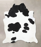 Black and White Cowhide Rug #B12686