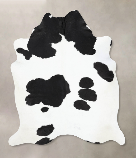 Black and White Cowhide Rug #B12686